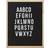 Naga BIG Letter for Letterboard 28 pcs