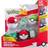Jazwares Pokemon Clip N Go bælte sæt med Bulbasaur og 2 Pokeballs