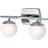Kichler LED-badrumsvägglampa Jasper, 2 Väggarmatur