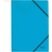 Leitz Recycle Card Folder with Elastic Bands Blue