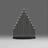 Konstsmide 2495-710TR Black Adventsljusstake 30cm