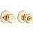 Kwikset Polished Brass Bed/Bath Tylo Privacy Door Knob Set