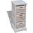 vidaXL Wooden Storage Cabinet 25x58cm