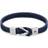 Tommy Hilfiger Leather Bracelet - Silver/Blue