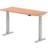 Dynamic Air 1400 600mm Adjustable Desk Beech Top Writing Desk