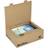 Colompac Shipping box CP098.03 Corrugated cardboard A4 Brown