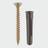 Timco SBPLUGP Screws Brown Plugs Bag of