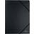 Leitz Recycle Card Folder with Elastic Bands 10pcs Black