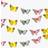 Talking Tables Colourful Butterfly Bunting 2.5m