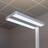 Arcchio Logan Silver/White Floor Lamp