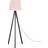 MiniSun Barbro Dark Wood with XL Floor Lamp