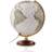 Atmosphere Geographic Gold Executive bordlampe Globus 30cm