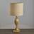 Endon Lighting Regency Designs Abia Natural Linen Table Lamp