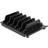 DeLock Device Stand for 6 Tablets or Smartphones