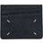 Maison Margiela Leather Five Slot Card Wallet Uni Black