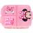 Stor Minnie Mouse Divided Lunch Box