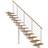 Dolle Dubai Ligeløb Hvid 9016-DESIGN-Olieret Eg-90-13 Lodret Højde 238-294 cm