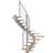 Dolle Dubai Halvsving Pearl Grey 238-294 cm