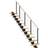 Dolle Hamburg Ligeløb Sort-Design-Olieret 258 cm