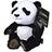 Simba 6315870102 Disney National Geographic Pandabjörn 25 cm, Från 0 månader, 90% Återvunnet Material