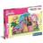 Clementoni Children Puzzle 27163 Pussel 104 Shaped Barbie, 6-8 år, Pussel för barn