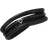 Christina Jewelry Leather Bracelet - Black/Transparent