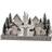 Konstsmide Silhouette Village Juleby 45cm