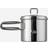 Esbit steel pot 0,6L med låg
