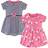 Hudson Baby Dress 2-pack -Pink Daisy ( 10159737)