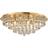 Lindby Gillion Ceiling Flush Light ∅ 55cm