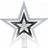The Home Fusion Company Star Toppers Gold Christmas Tree Ornament