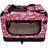 Hugglepets Pink Camo, Medium HugglePets Fabric Dog Crate, Mat Treat Food Bag