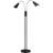 Lucande Medira Black/Gold Floor Lamp