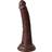 King Cock 7" Vibrating Dual Density Silicone with Remote