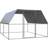 vidaXL Hønsegård 3x4x2 m galvaniseret stål