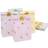 Blue Panda Rainbow Birthday Party Favor Gift Bags with Gold Foil Stickers (8.5 In, 24 Pack)