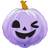 Halloween Græskar Folieballon Lilla
