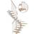 Dolle Dubai Halvsving Hvid 9016-CLASSIC IIII 289-357 cm
