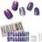 Nailog Nail Art Wrap Kit Aurora 26-pack