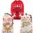 Joyin 3 Packs Christmas Gift Bags, Santa Burlap Sack with Drawstring 26" x 19" for Large Xmas Package Storage, Event Party Supplies, Christmas Party Favors