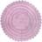 Design Imports DII Crochet Collection Rund Badmatta 70.5 cm