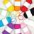 Baker Ross Baker Ross AG238 Coloured Wool Value Pack Creative Kids' Arts and Craft Supplies to Decorate Cards, Collage and Projects (Pack of 10) Assorted, 1