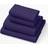 Purple SoftStretch Bed Sheet Purple (213.4x193cm)