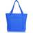 Dalix 20" Solid Color Soft Tote Bag - Royal Blue