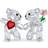 Swarovski Kris Bears Happy Together Figurine 3.2cm
