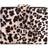 Buxton Buxton Women s Leopard Vegan Leather Lexington Wallet Black