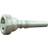 Bach 3491HB Silverpläterad 1-1/2 B Kopp Kornett Munstycke Medium Djup