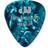 Dunlop Celluloid Guitar Picks, Medium, Turquoise Pearloid, 72-Pack