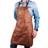 Name Engraving Apron Brown