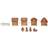 Star Trading GINGERVILLE Julbelysning 8st